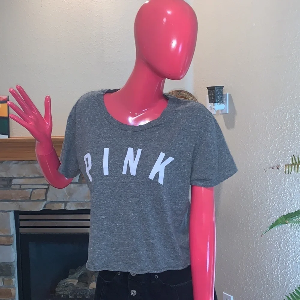 PINK Victoria’s Secret Crop Top - Picture 3 of 8